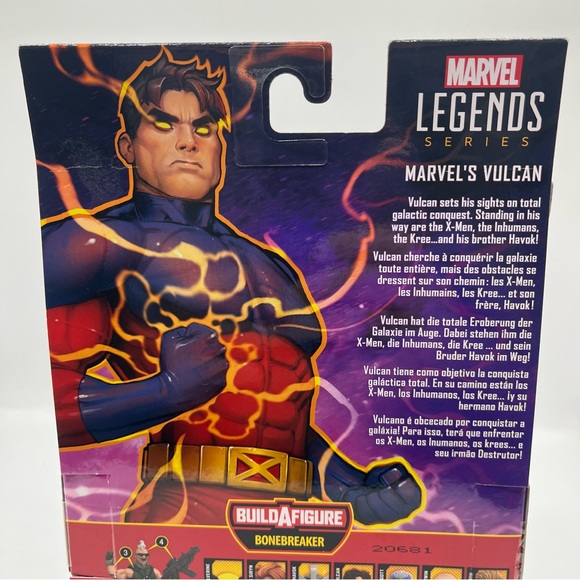 Marvel Legends Vulcan Action Figure X-Men Bonebreaker BAF (New In Box) - Picture 5 of 10
